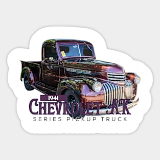 1941 Chevrolet AK Series Pickup Truck Sticker